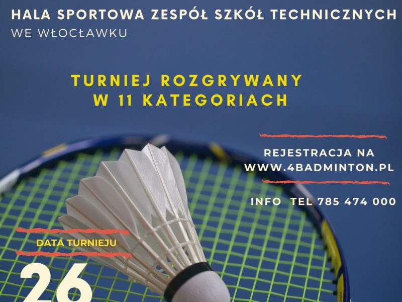 IV Mistrzostwa Włocławka w Badmintonie