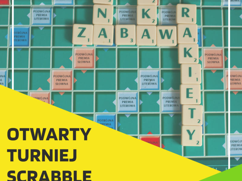 Zapraszamy na Turniej Scrabble